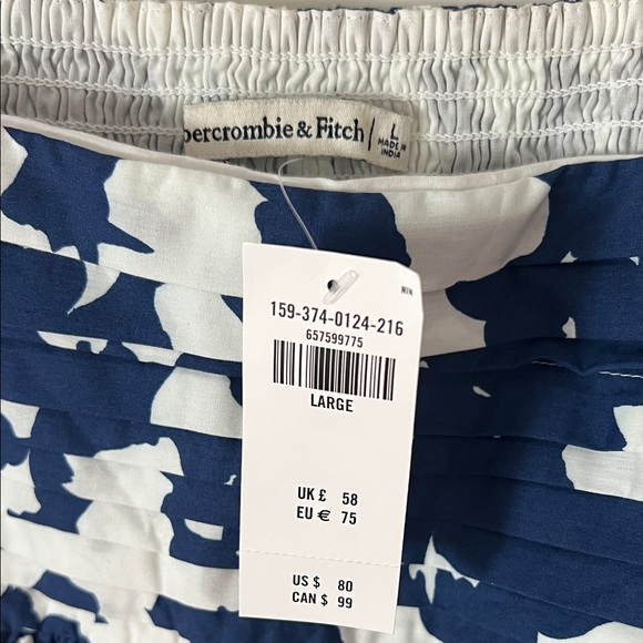 Abercrombie & Fitch  Emerson Poplin Puff Sleeve Mini Dress - Picture 2 of 4